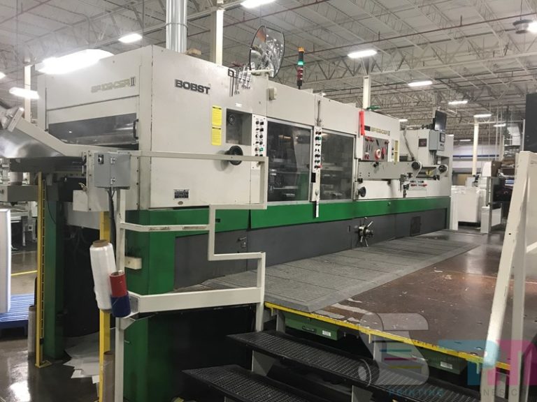 Used Bobst Offset Printing Presses Trinity Printing Machinery, Inc.