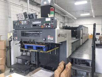 Used 1998 Komori L628+CX for sale from Trinity Printing Machinery USA