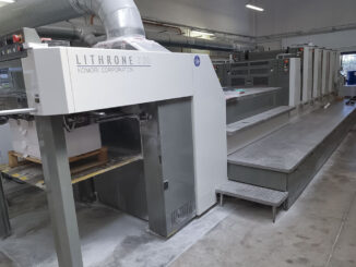 2009 Komori LS529+CX for sale with Trinity Printing Machinery USA