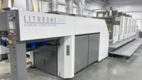 Used 2019 Komori GL540+CX with LED UV and IR dryer for sale with Trinity Printing Machinery USA