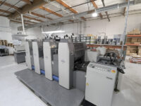 Used 2006 Ryobi 524GX four color offset press for sale with Trinity Printing Machinery USA