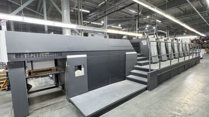 2008 Heidelberg XL105-6+LX from Trinity Printing Machinery USA